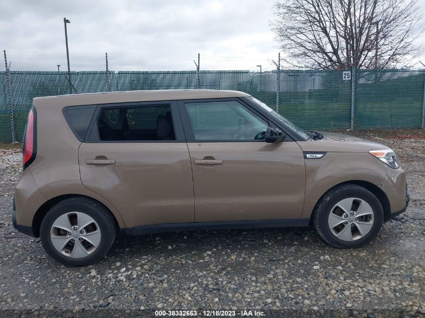 2016 Kia Soul VIN: KNDJN2A22G7296576 Lot: 38332663