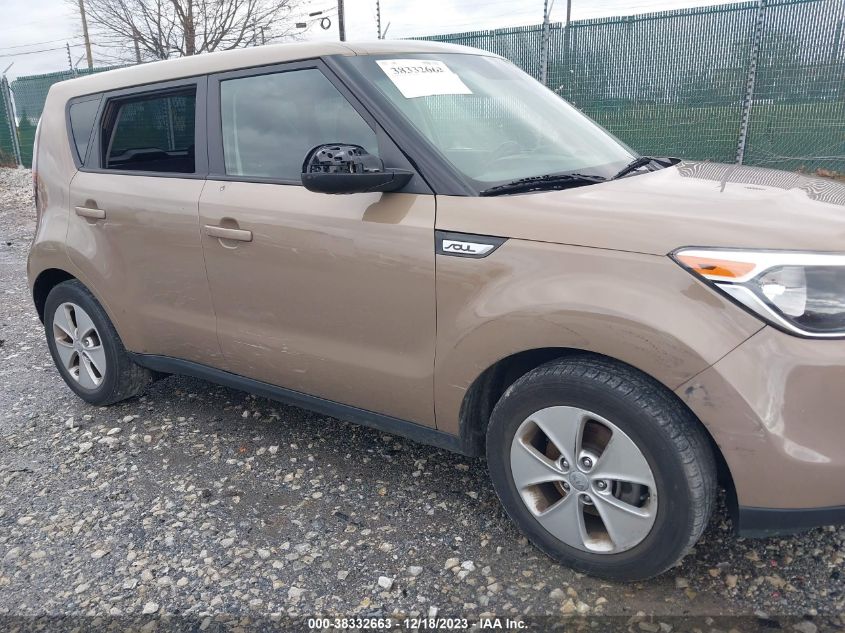 2016 Kia Soul VIN: KNDJN2A22G7296576 Lot: 38332663