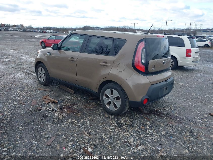 2016 Kia Soul VIN: KNDJN2A22G7296576 Lot: 38332663