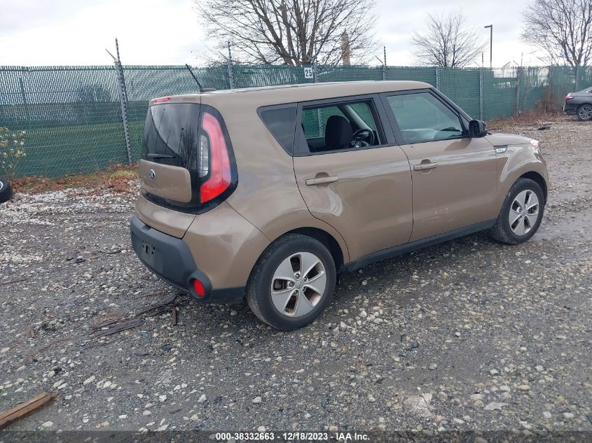 2016 Kia Soul VIN: KNDJN2A22G7296576 Lot: 38332663