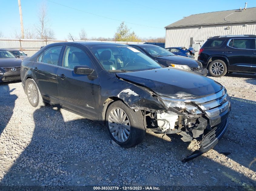 2010 Ford Fusion Hybrid VIN: 3FADP0L33AR393258 Lot: 38332779