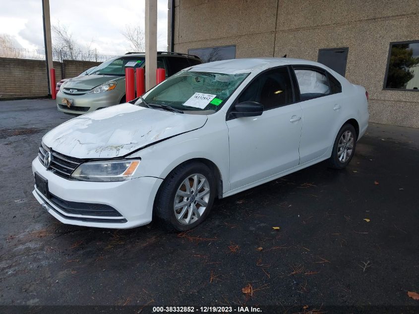 2015 Volkswagen Jetta 1.8T Se VIN: 3VWD17AJ4FM287831 Lot: 38332852