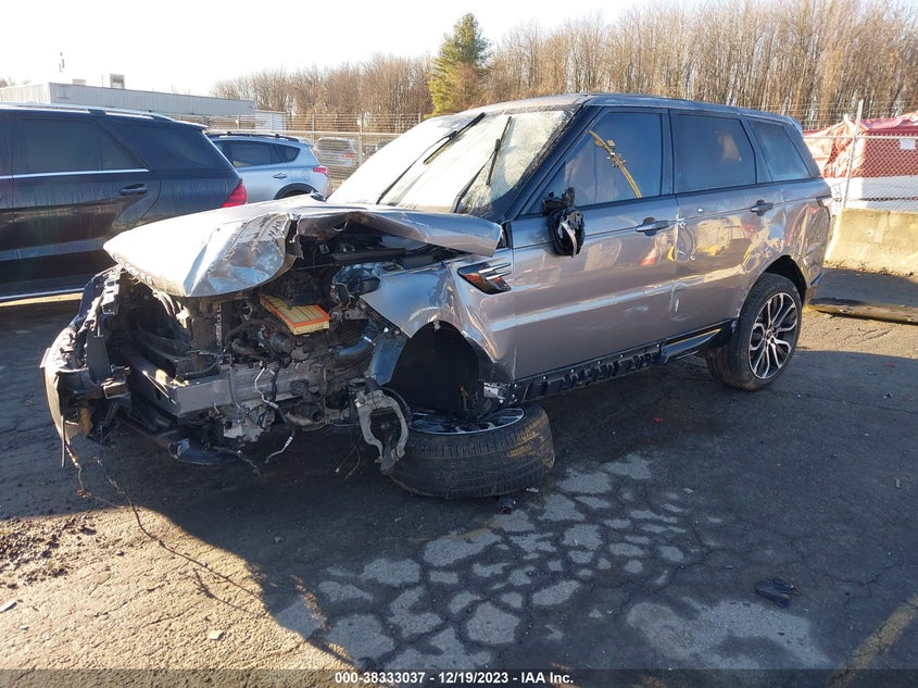 2020 LAND ROVER RANGE ROVER SPORT HSE MHEV VIN: SALWR2SU5LA891440