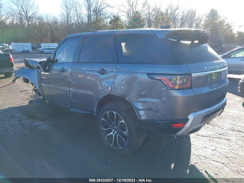 2020 LAND ROVER RANGE ROVER SPORT HSE MHEV VIN: SALWR2SU5LA891440