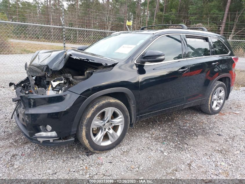 5TDYKRFH5FS054575 2015 Toyota Highlander Limited V6