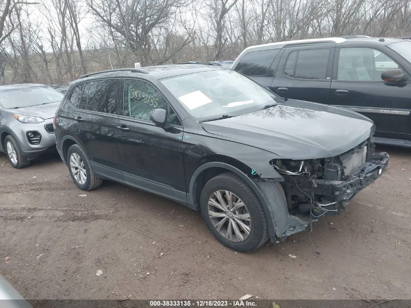 2018 Volkswagen Tiguan 2.0T S VIN: 3VV1B7AX2JM022603 Lot: 38333135