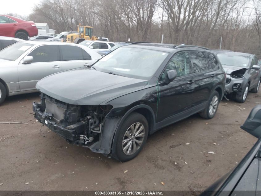 2018 Volkswagen Tiguan 2.0T S VIN: 3VV1B7AX2JM022603 Lot: 38333135