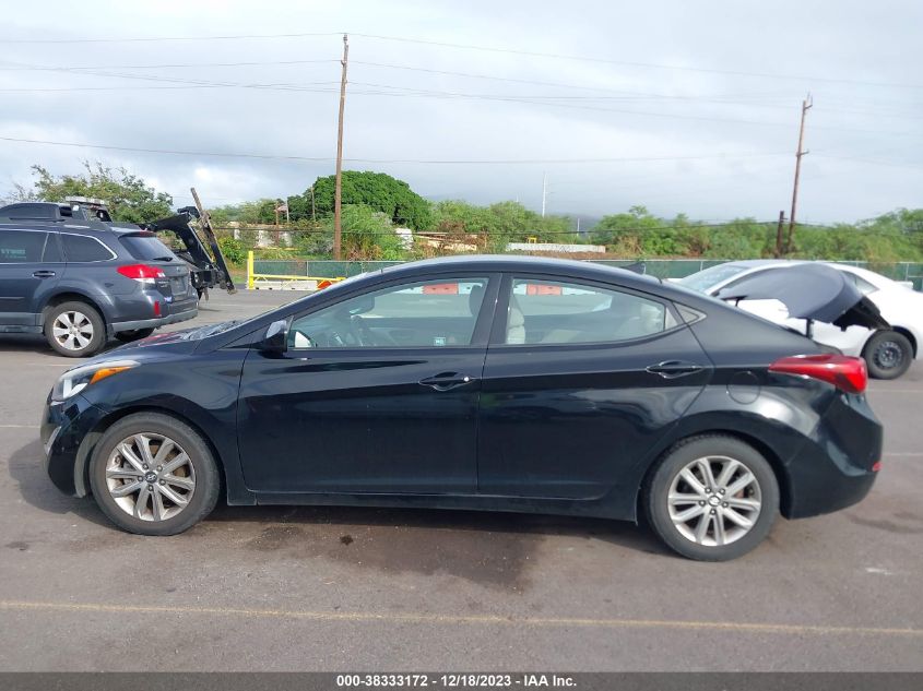 2014 Hyundai Elantra Se (Ulsan Plant) VIN: KMHDH4AE3EU146240 Lot: 38333172