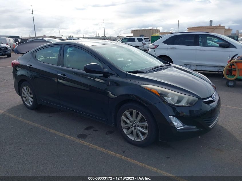 2014 Hyundai Elantra Se (Ulsan Plant) VIN: KMHDH4AE3EU146240 Lot: 38333172