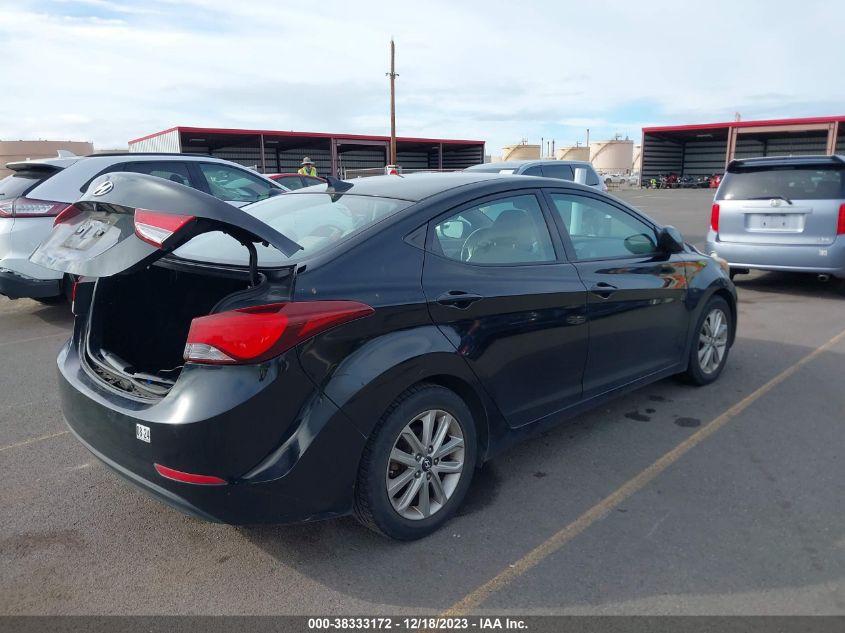 2014 Hyundai Elantra Se (Ulsan Plant) VIN: KMHDH4AE3EU146240 Lot: 38333172