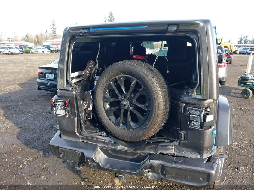 2021 Jeep Wrangler Unlimited High Altitude 4X4 VIN: 1C4HJXEM5MW695471 Lot: 38333262