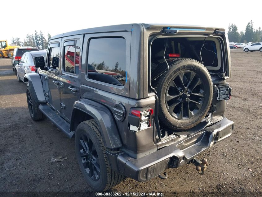 2021 Jeep Wrangler Unlimited High Altitude 4X4 VIN: 1C4HJXEM5MW695471 Lot: 38333262