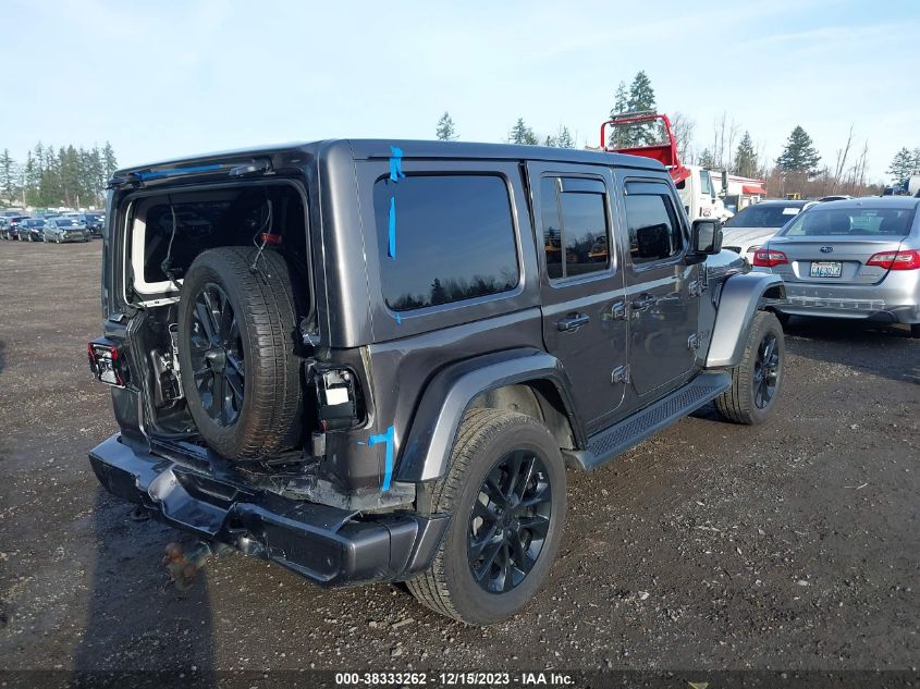 2021 Jeep Wrangler Unlimited High Altitude 4X4 VIN: 1C4HJXEM5MW695471 Lot: 38333262