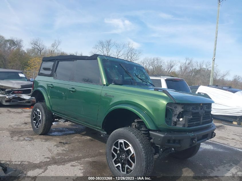 2022 Ford Bronco Outer Banks VIN: 1FMEE5BP0NLB18128 Lot: 38333268