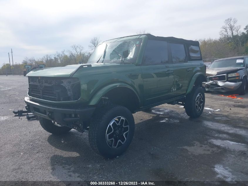 2022 Ford Bronco Outer Banks VIN: 1FMEE5BP0NLB18128 Lot: 38333268