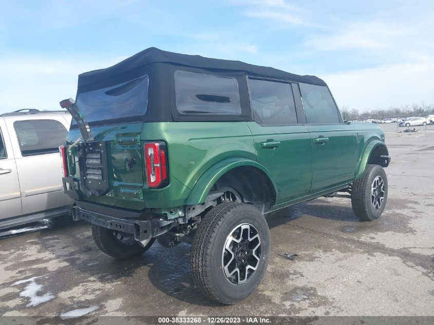 2022 Ford Bronco Outer Banks VIN: 1FMEE5BP0NLB18128 Lot: 38333268