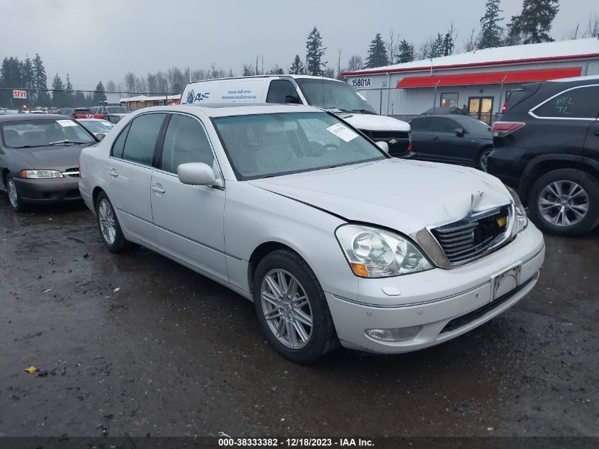 2003 Lexus Ls 430 VIN: JTHBN30F230107716 Lot: 38333382