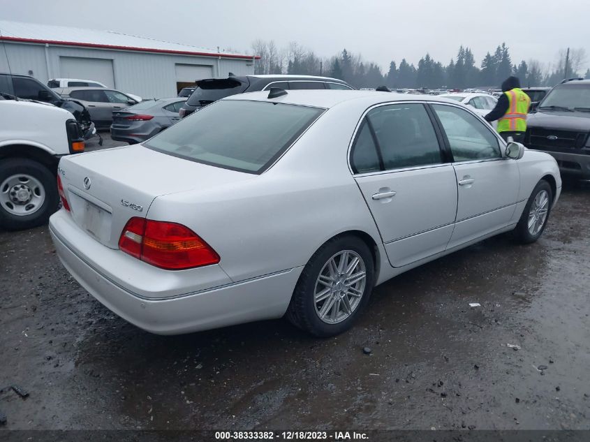 2003 Lexus Ls 430 VIN: JTHBN30F230107716 Lot: 38333382