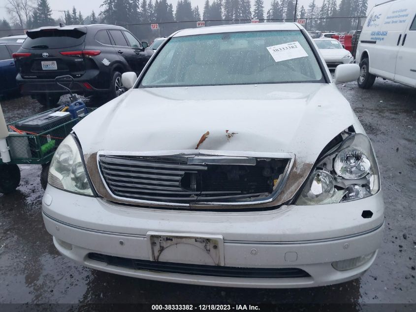 2003 Lexus Ls 430 VIN: JTHBN30F230107716 Lot: 38333382