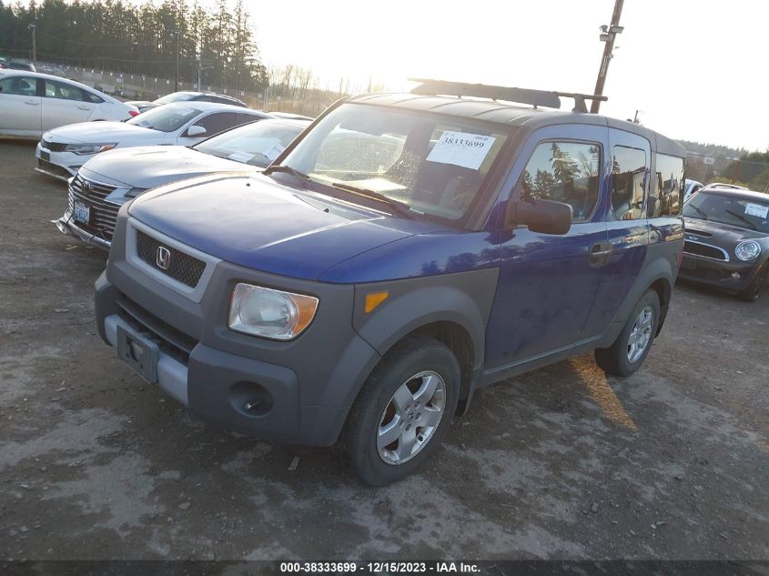 2004 Honda Element Ex VIN: 5J6YH28574L032756 Lot: 38333699