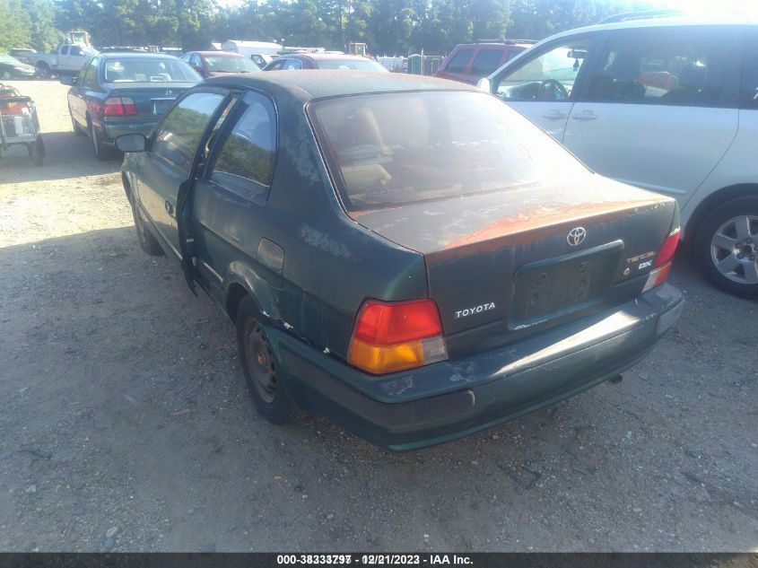 1995 Toyota Tercel Dx VIN: JT2EL56D7S0100256 Lot: 38333797