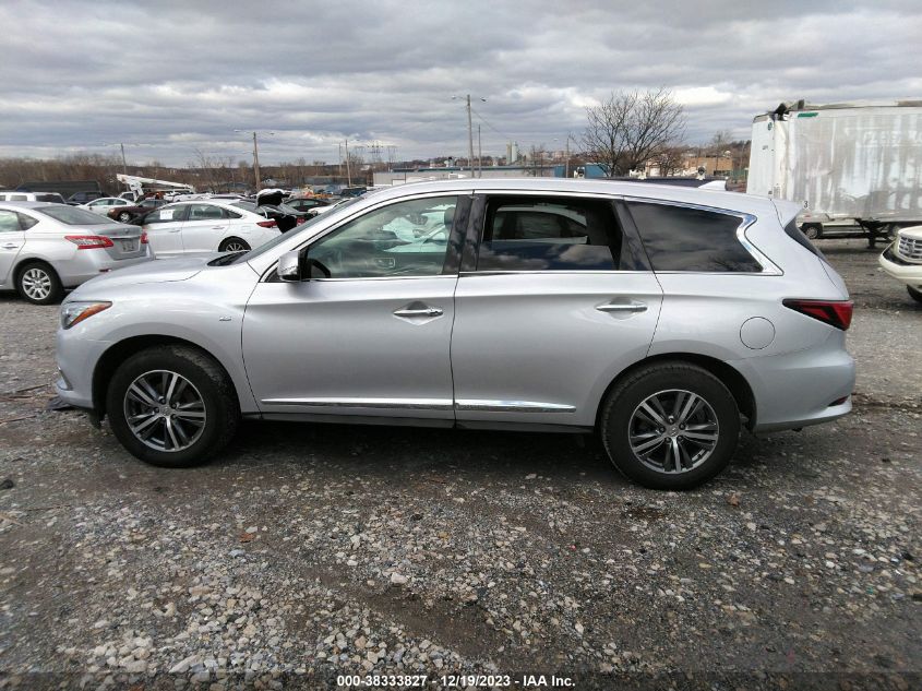 2020 Infiniti Qx60 Pure Awd VIN: 5N1DL0MM5LC531215 Lot: 38333827