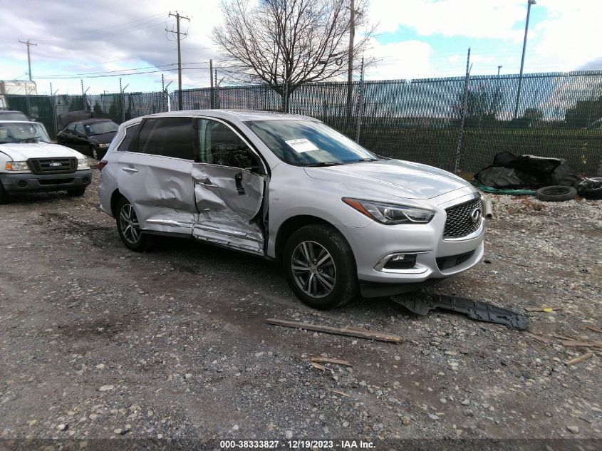 2020 Infiniti Qx60 Pure Awd VIN: 5N1DL0MM5LC531215 Lot: 38333827