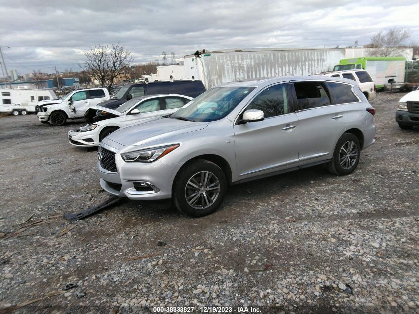 2020 Infiniti Qx60 Pure Awd VIN: 5N1DL0MM5LC531215 Lot: 38333827