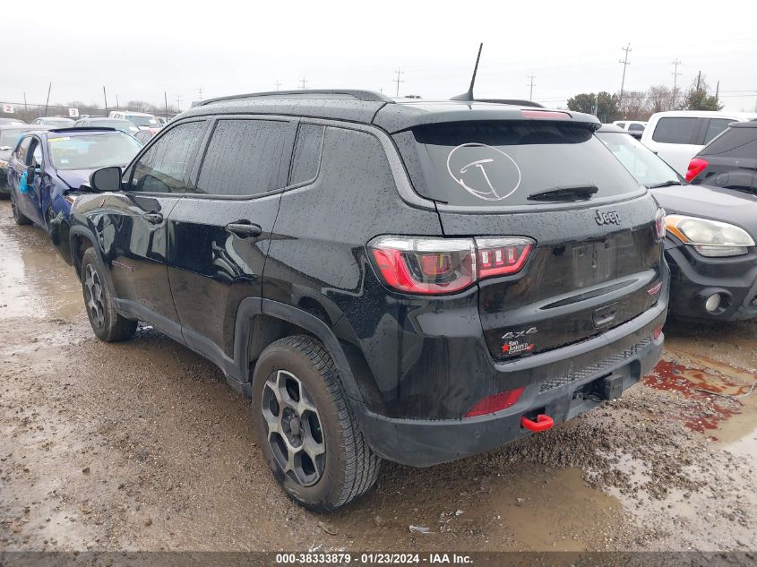 2022 Jeep Compass Trailhawk 4X4 VIN: 3C4NJDDB0NT146821 Lot: 38333879