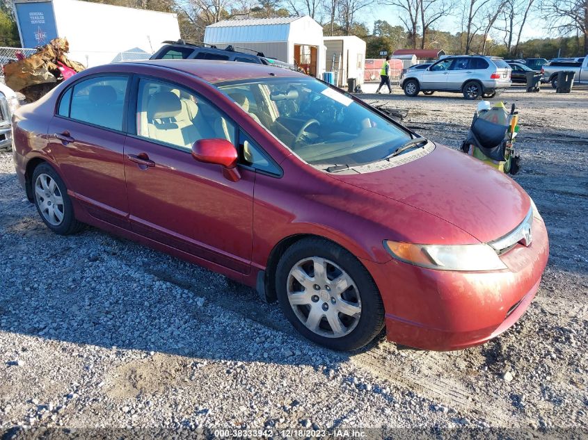 2007 Honda Civic Lx VIN: 1HGFA16527L049016 Lot: 39192851