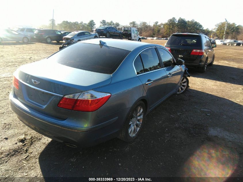 2010 Hyundai Genesis 3.8 VIN: KMHGC4DE8AU086313 Lot: 38333969