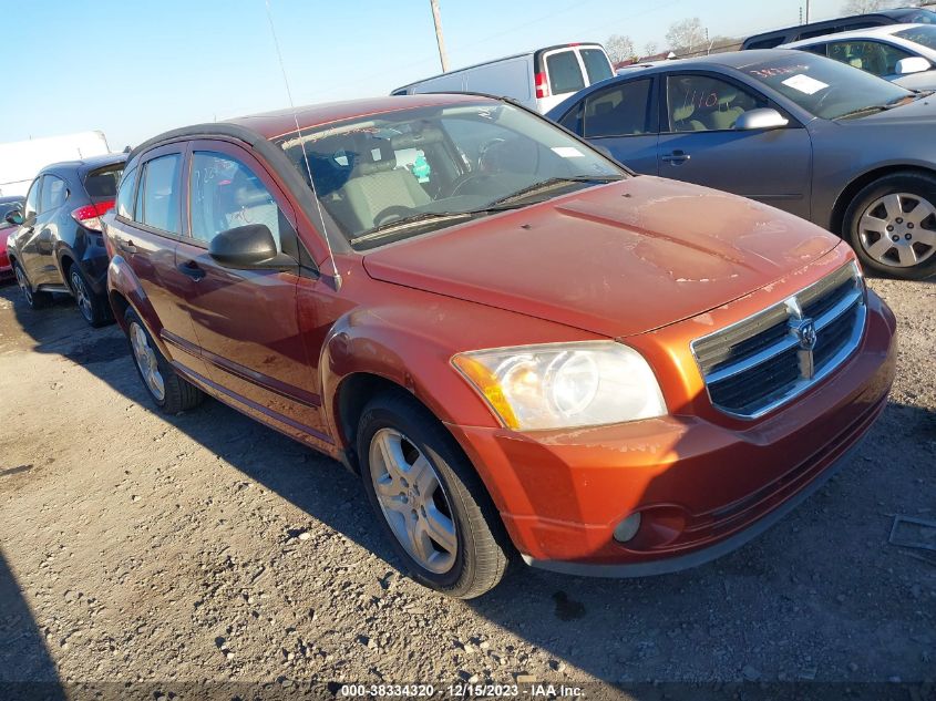 2007 Dodge Caliber Sxt VIN: 1B3HB48B87D202499 Lot: 38334320