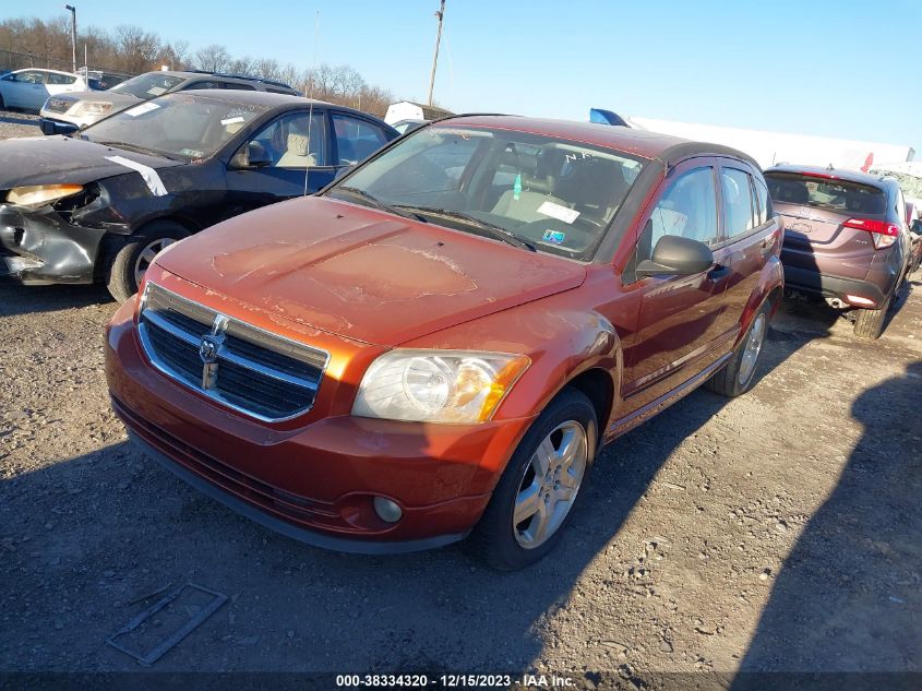 2007 Dodge Caliber Sxt VIN: 1B3HB48B87D202499 Lot: 38334320