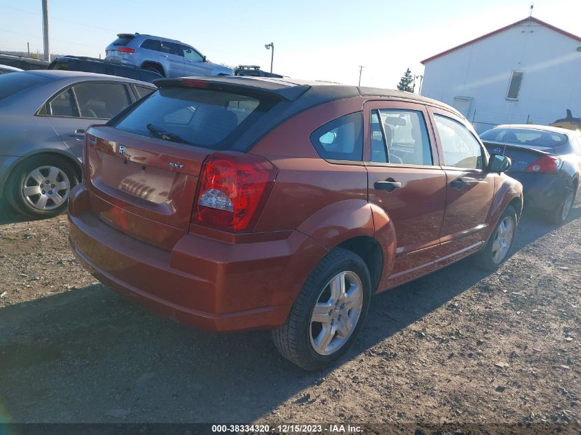 2007 Dodge Caliber Sxt VIN: 1B3HB48B87D202499 Lot: 38334320