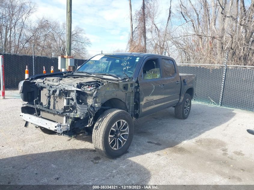 2020 Toyota Tacoma Trd Sport VIN: 3TMCZ5AN2LM369311 Lot: 38334321