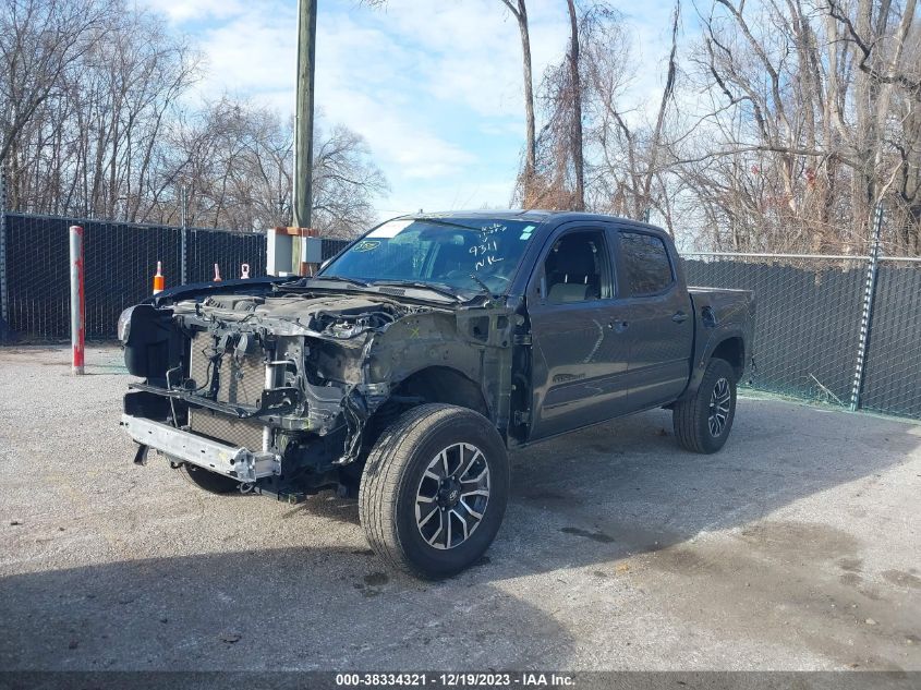 2020 Toyota Tacoma Trd Sport VIN: 3TMCZ5AN2LM369311 Lot: 38334321