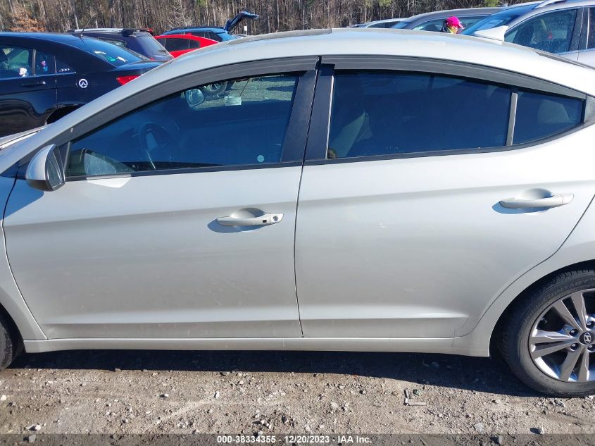 KMHD84LF2JU588491 2018 Hyundai Elantra Value Edition