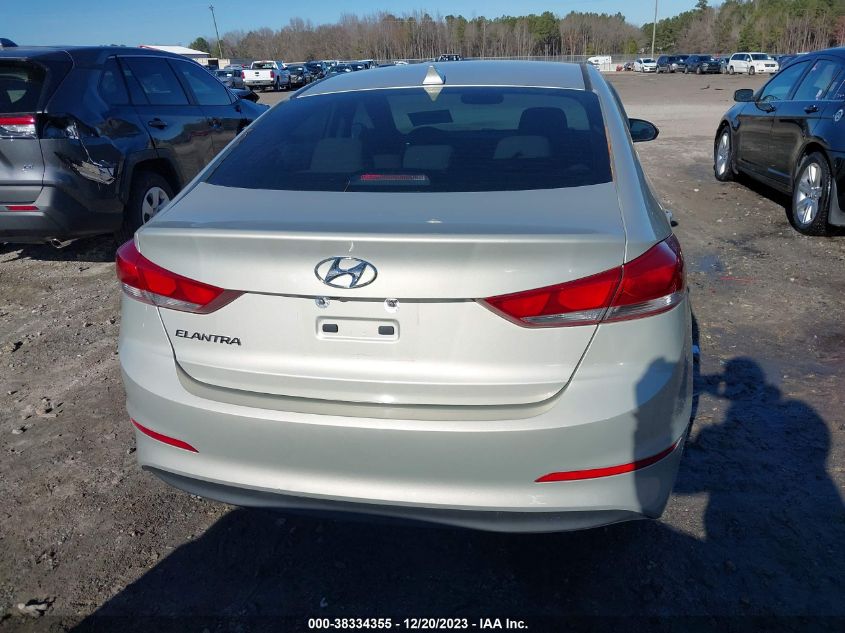 KMHD84LF2JU588491 2018 Hyundai Elantra Value Edition