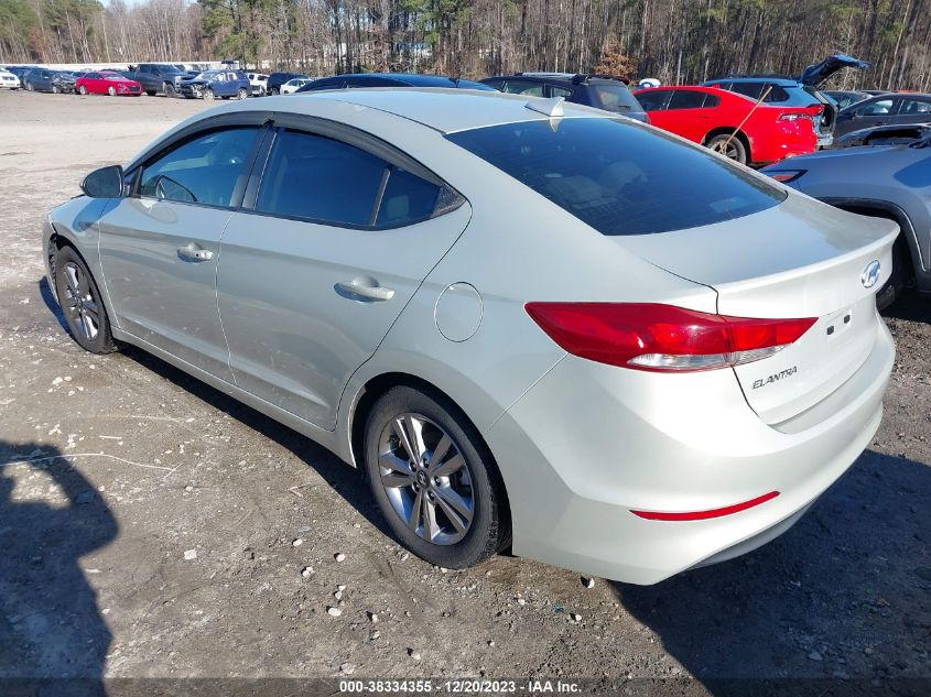 KMHD84LF2JU588491 2018 Hyundai Elantra Value Edition