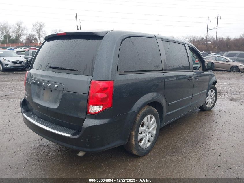 2014 Dodge Grand Caravan Avp/Se VIN: 2C4RDGBG1ER473952 Lot: 38334604