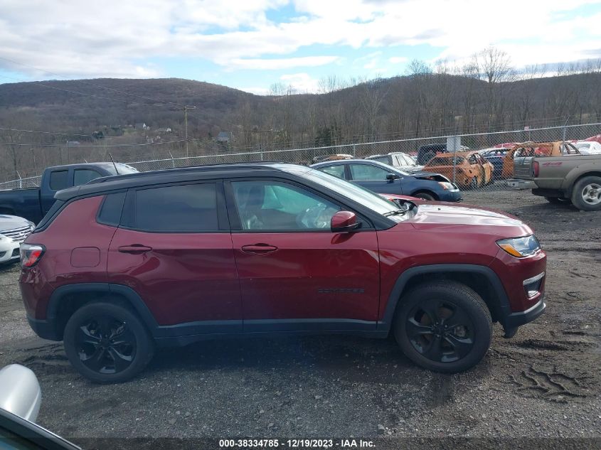 2021 Jeep Compass Altitude 4X4 VIN: 3C4NJDBB3MT515544 Lot: 38334785