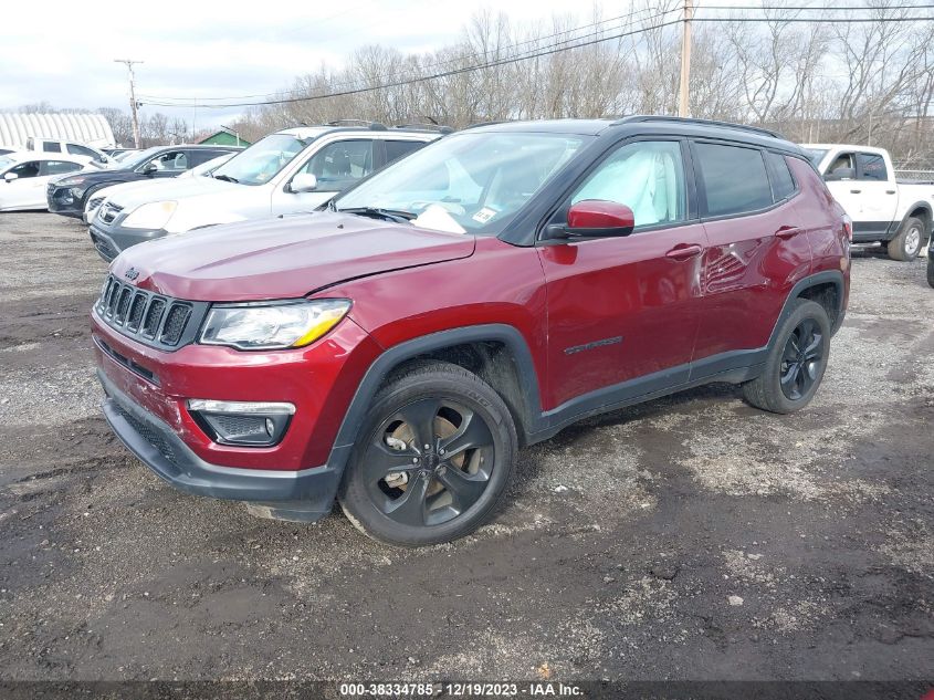 2021 Jeep Compass Altitude 4X4 VIN: 3C4NJDBB3MT515544 Lot: 38334785