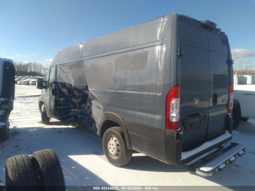 2021 Ram Promaster 3500 Cargo Van High Roof 159 Wb Ext VIN: 3C6MRVJG8ME536554 Lot: 38334832