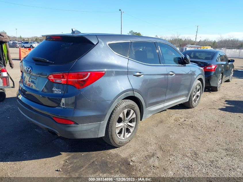 2015 Hyundai Santa Fe Sport 2.4L VIN: 5XYZTDLB1FG296796 Lot: 38334898