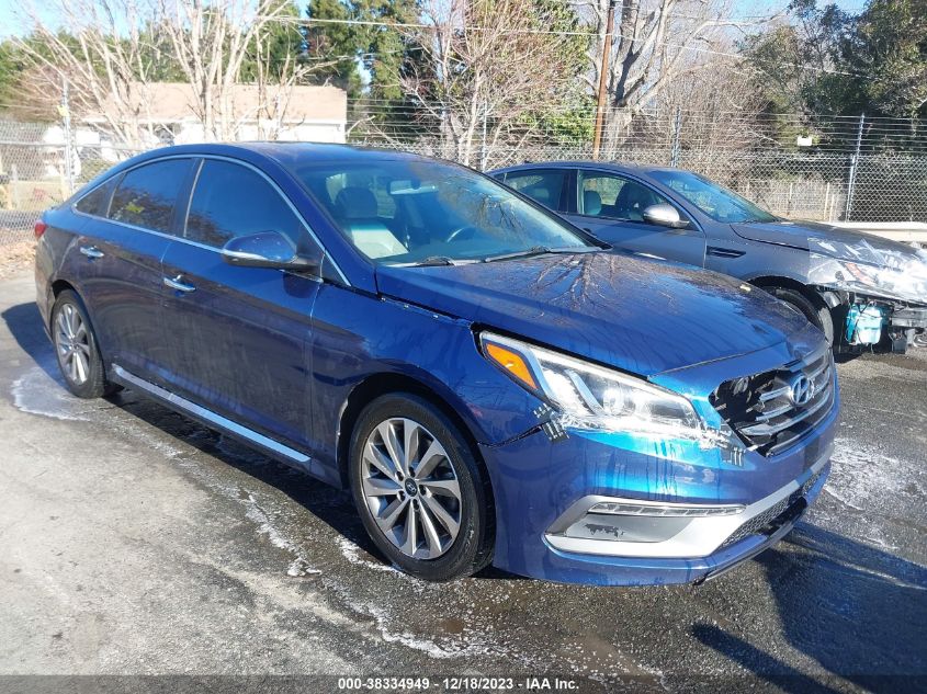 2015 Hyundai Sonata Sport VIN: 5NPE34AF4FH097321 Lot: 38334949