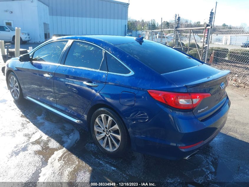 2015 Hyundai Sonata Sport VIN: 5NPE34AF4FH097321 Lot: 38334949