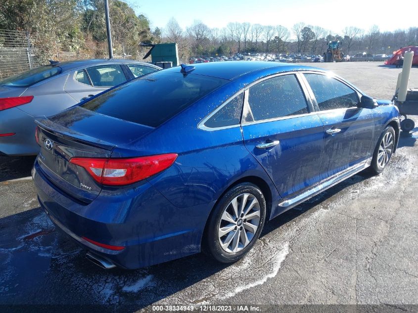 2015 Hyundai Sonata Sport VIN: 5NPE34AF4FH097321 Lot: 38334949