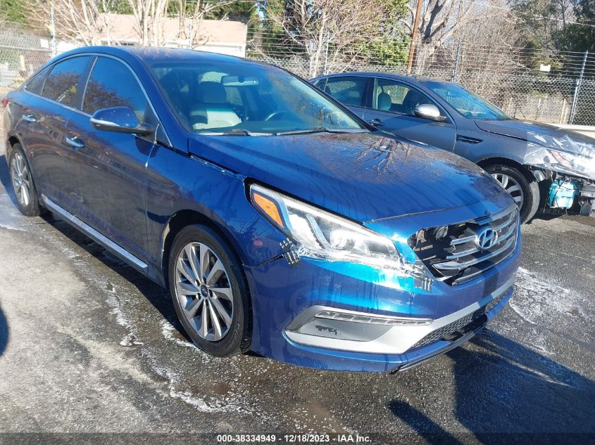 2015 Hyundai Sonata Sport VIN: 5NPE34AF4FH097321 Lot: 38334949