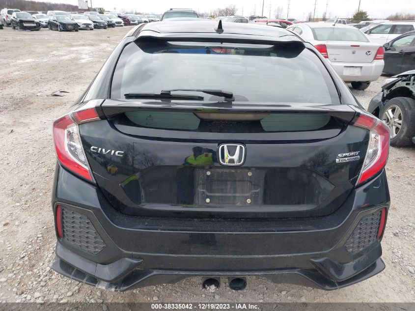 2018 Honda Civic Sport Touring VIN: SHHFK7H9XJU230100 Lot: 38335042