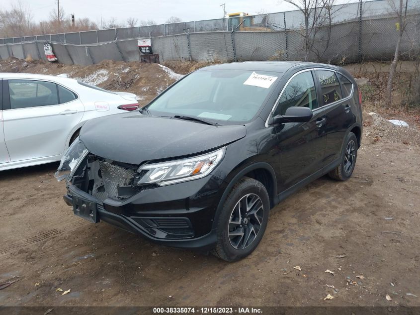 5J6RM4H49GL074062 2016 Honda Cr-V Se